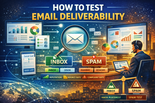 how to test email deliverability
